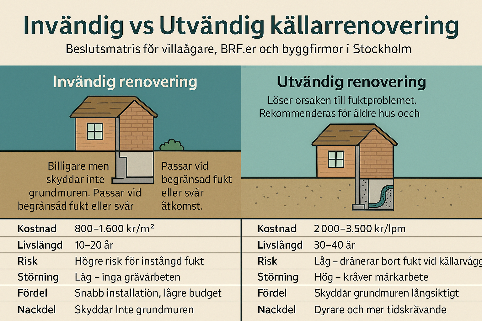 källarrenovering